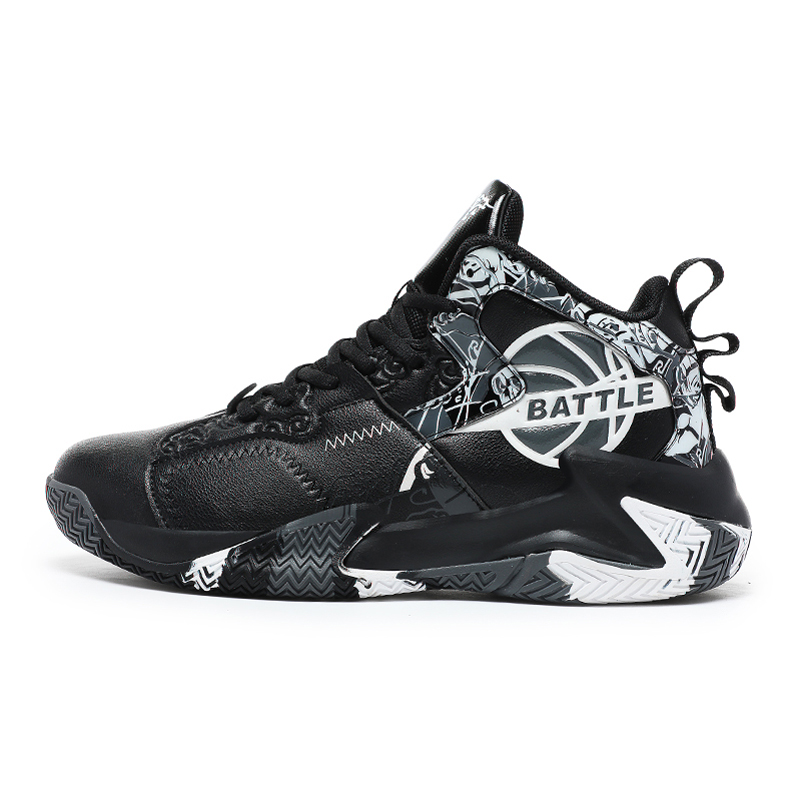 MEKY Cushioning Slip Resistant Abrasion Resistant Breathable Support Mid top Basketball Shoes Men’s