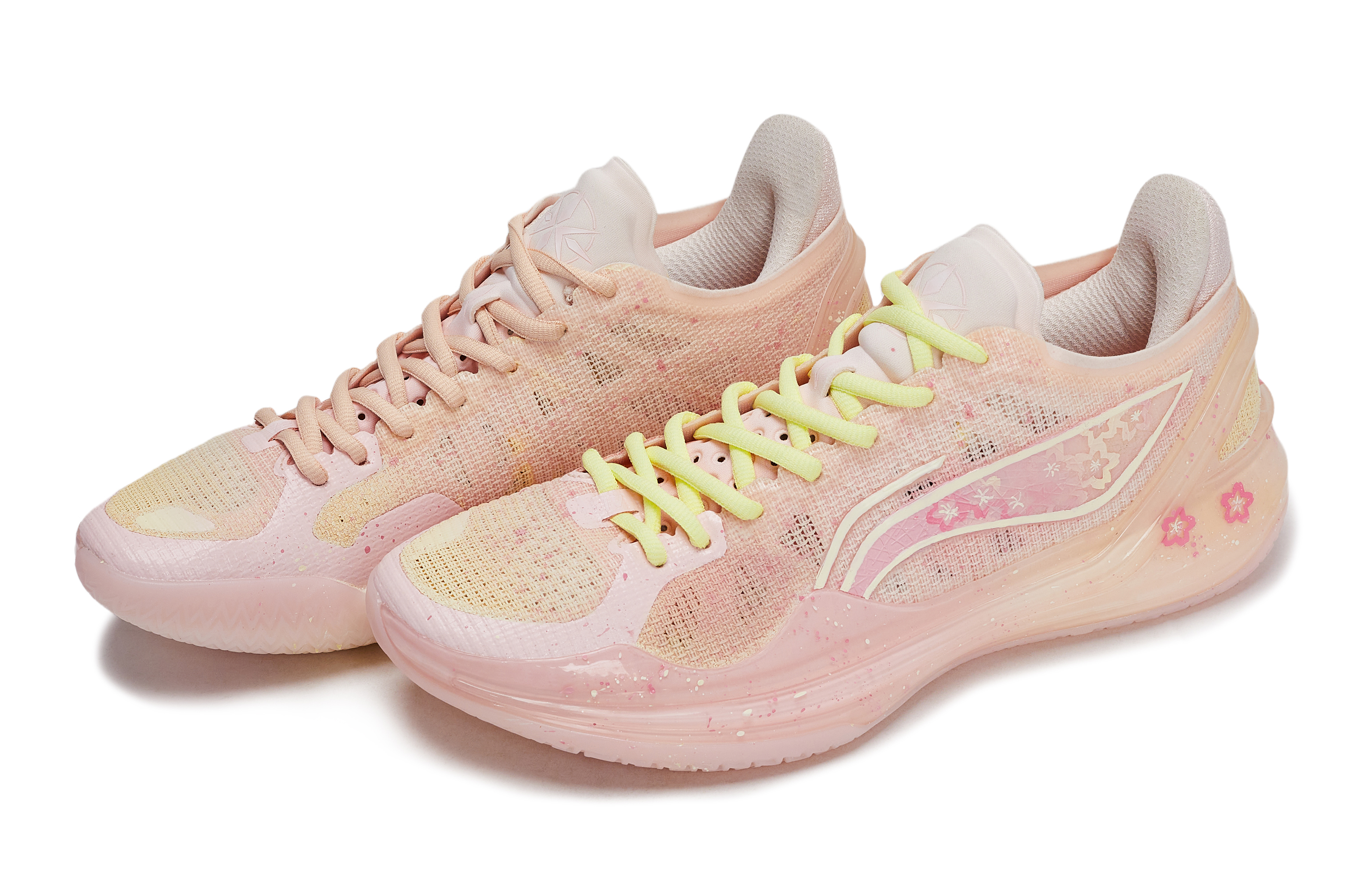 Li Ning Liren 4 V2 Slip Resistant Abrasion Resistant Slip Resistant Abrasion Resistant Low top BOOM Technology