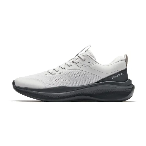 Anta Easy Collection Fabric Low top Training Shoes Men's Cumulus Gray/Castle Gray