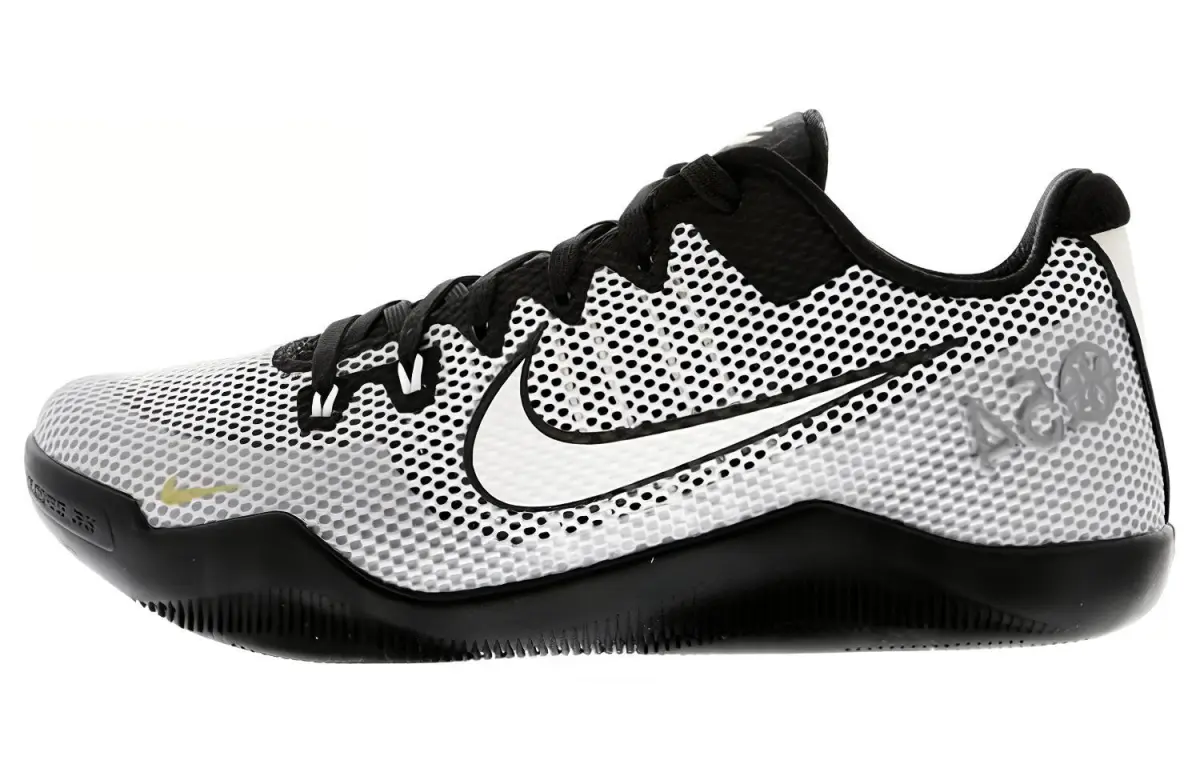 Nike Kobe 11 Quai 54 Kobe Mesh Slip Resistant Lightweight Non slip Lightweight Low top Performance Basketball Shoes