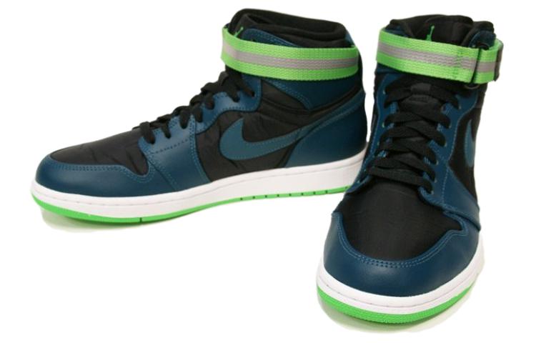 Jordan 1 High Strap Black Teal