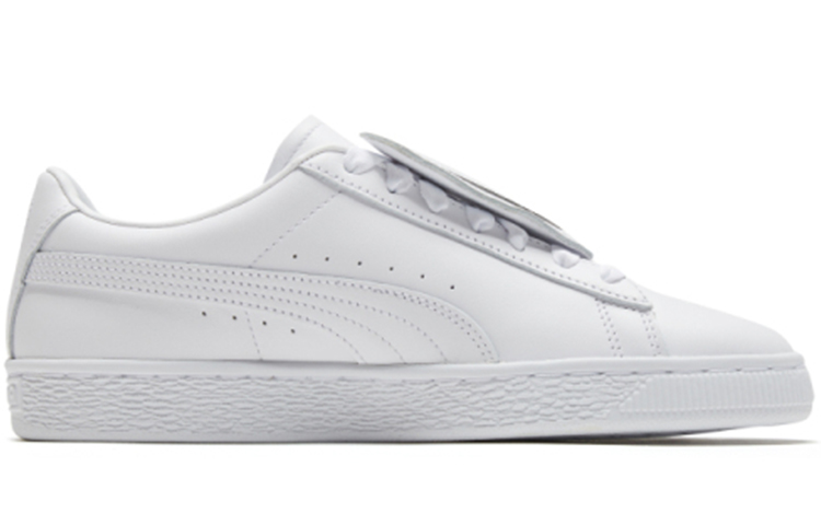 Женские кеды PUMA Basket Studs Love (белые) — фото 2