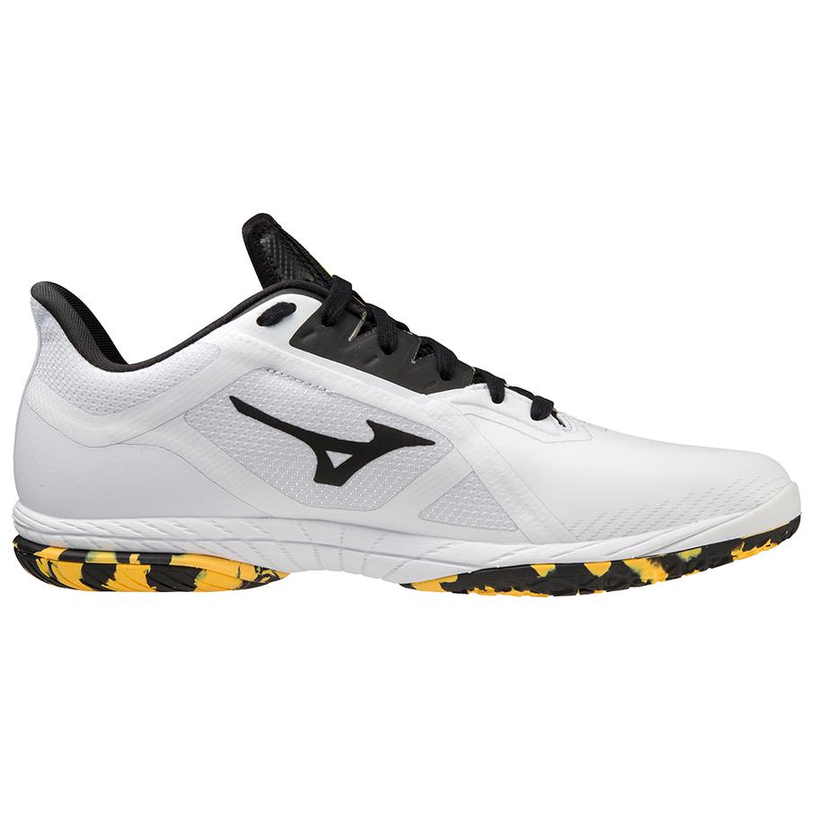 Mizuno Wave Drive Slip Resistant Abrasion Resistant Low top Training Shoes Unisex White