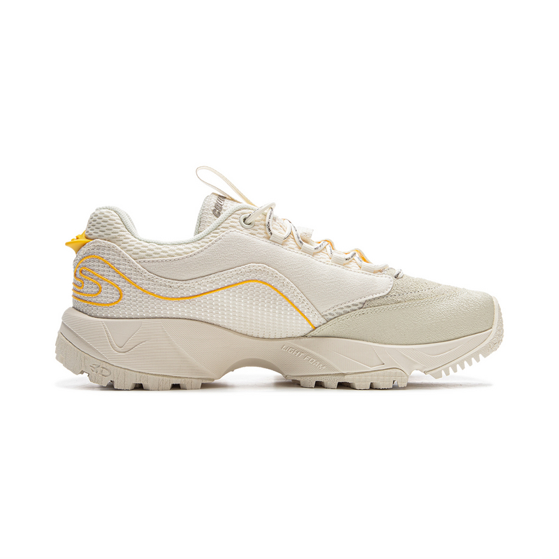 Li Ning Outdoor CF Tracing Cushioning Support Low top Outdoor Hiking Shoes Women’s White