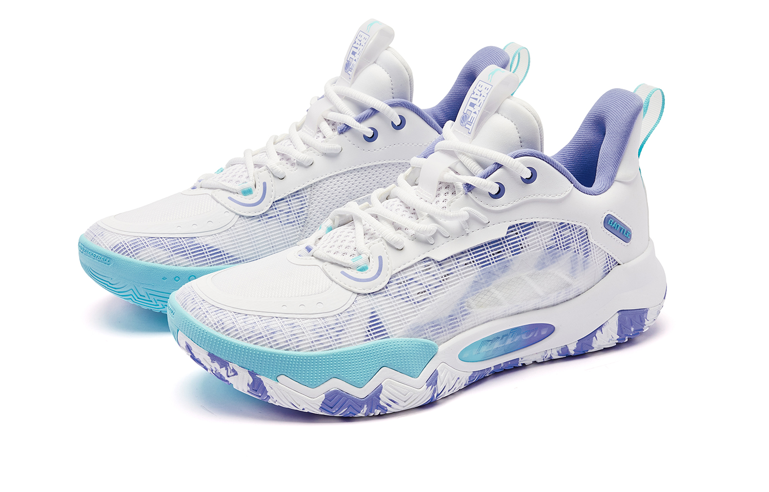 QIAODAN Cushioning Coverage Support Abrasion Resistant Breathable Slip Resistant Low top Basketball Shoes Men’s