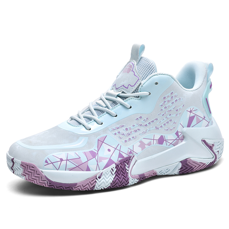 MEKY Slip Resistant Abrasion Resistant Mid top Basketball Shoes Men’s
