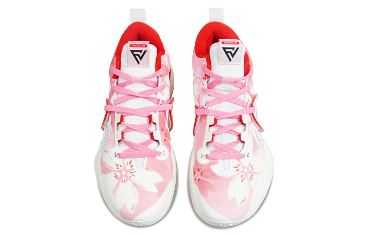 Li Ning Speed 8 Premium Cushioning Slip Resistant Abrasion Resistant Low top Basketball Shoes Men’s Pink