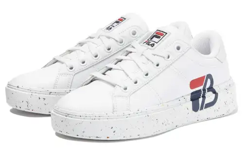 BE FIRST x FILA FIRST Union Abrasion Resistant Breathable Low top Skateboard Shoes Men's White