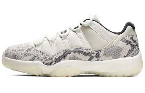 Air Jordan 11 Retro Low 'Light Bone Snakeskin'