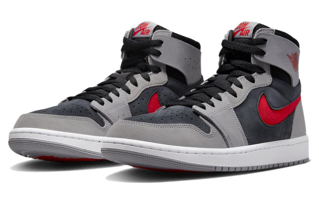 Air Jordan 1 High Zoom Air Cmft 2 ‘Black Fire Red Cement’
