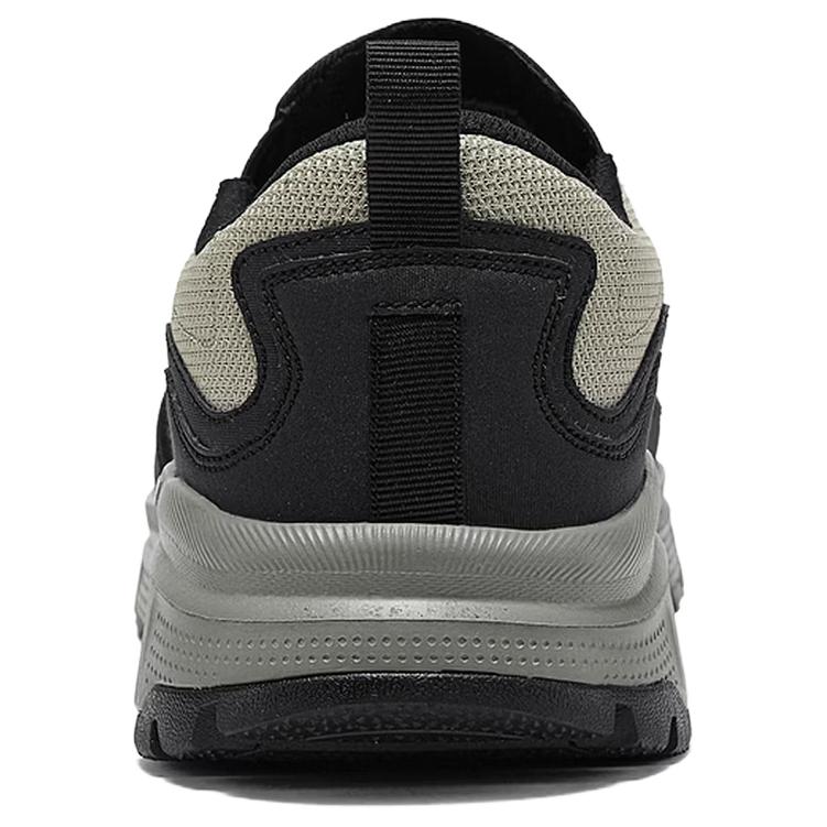 Skechers OUTDOOR MENS Comfortable And Lightweight Abrasion Resistant Low top Mountaineering Shoes Men’s Gray Black