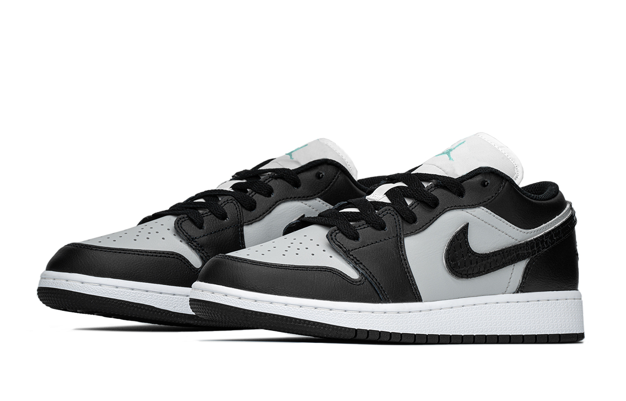 Jordan Air Jordan 1 Low top Vintage Basketball Shoes Women’s Black Gray