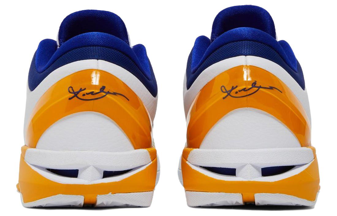 Мужские кроссовки Nike Zoom Kobe 7 Lakers Home (белые) — фото 4