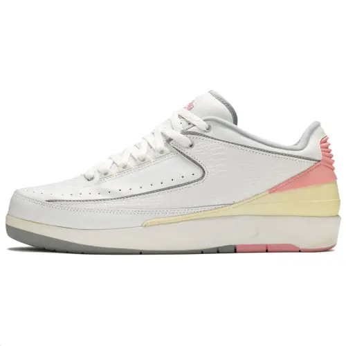 Jordan Air Jordan 2 Low top Vintage Basketball Shoes Women's White