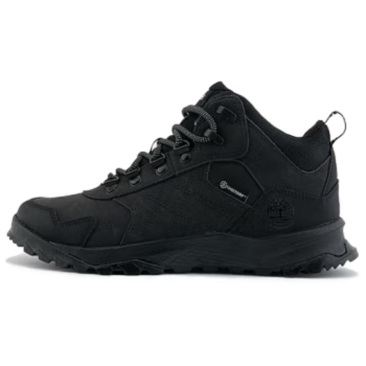 Timberland Greenstride Motion Soft And Comfortable Slip Resistant Abrasion Resistant Mid top Hiking Shoes Women's Black