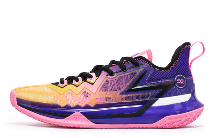 361° Big 3 Future California Sunset Cushioning Slip Resistant Abrasion Resistant Low top Basketball Shoes Men’s