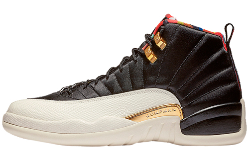 Jordan Air Jordan 12 retro cny chinese new year for 2019 OG Jihai Baijiayi high top retro basketball shoes men's black and white