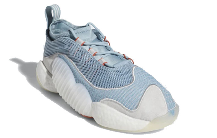 Кроссовки adidas originals Crazy BYW 2.0 (черно-белые) — Белый / синий — фото 2