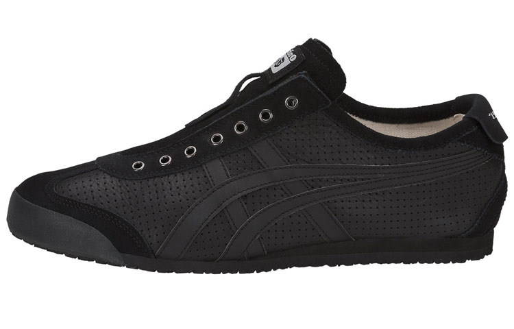 Asics Onitsuka Tiger Mexico 66 Slip On Triple Black