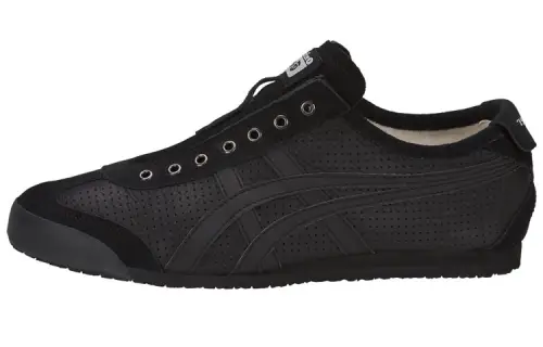 Asics Onitsuka Tiger Mexico 66 Slip On Triple Black