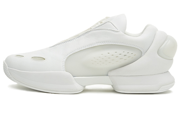EQLZ EQUALIZER One Slip Resistant Abrasion Resistant Low top Vintage Basketball Shoes Unisex Egg White