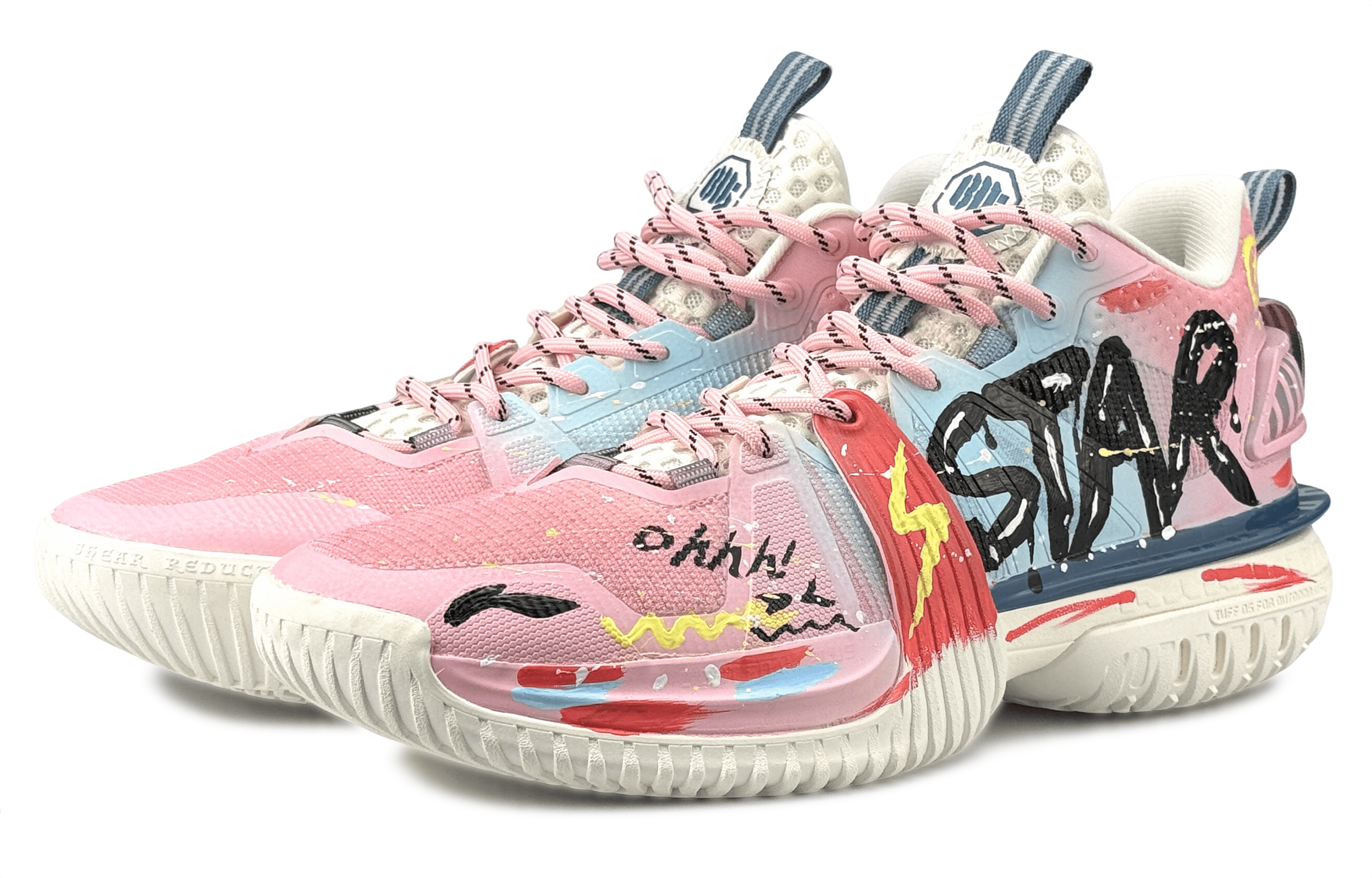Li Ning Storm 2024 Cushioning Abrasion Resistant Breathable Cushioning Abrasion Resistant Breathable Low top