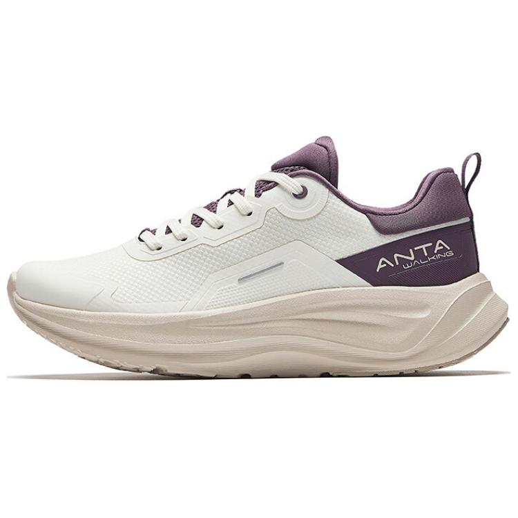 Anta Le Dao Cushioning Slip Resistant Low top Training Shoes Women’s White Purple