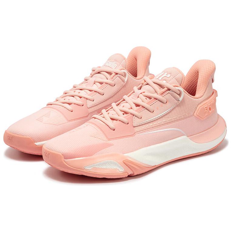 361° Abrasion Resistant Slip Resistant Abrasion Resistant Slip Resistant Low top Basketball Shoes Men’s Pink