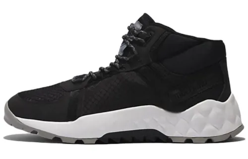 Timberland Solar Wave Mountaineering & Hiking Shoes Men's Mid Top Black