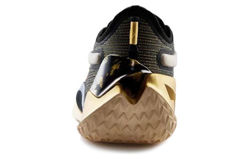 Li Ning JB1 Jimmy Butler 1 Chasing Glory Black/Gold Slip Resistant Low top Basketball Shoes Men’s