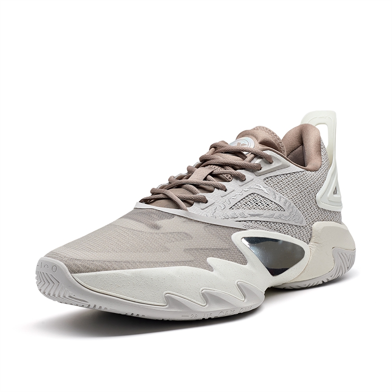 XTEP Inverter 1.3 Cushioning Abrasion Resistant Cushioning, Wear Resistant Low top Basketball Shoes Men’s Sand Autumn