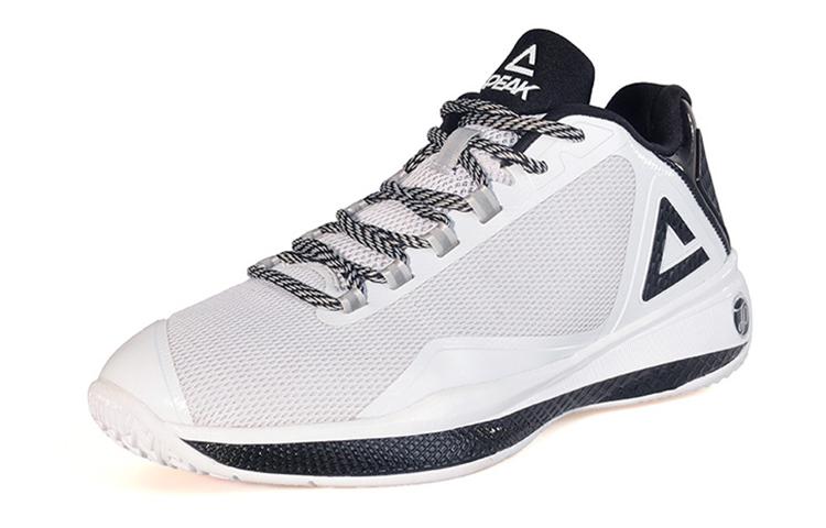 PEAK Parker IV Mid top Performance Basketball Shoes Men’s White