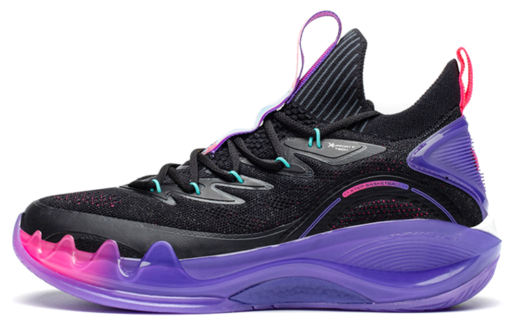 XTEP Basketball Shoes Men’s Mid Top Black