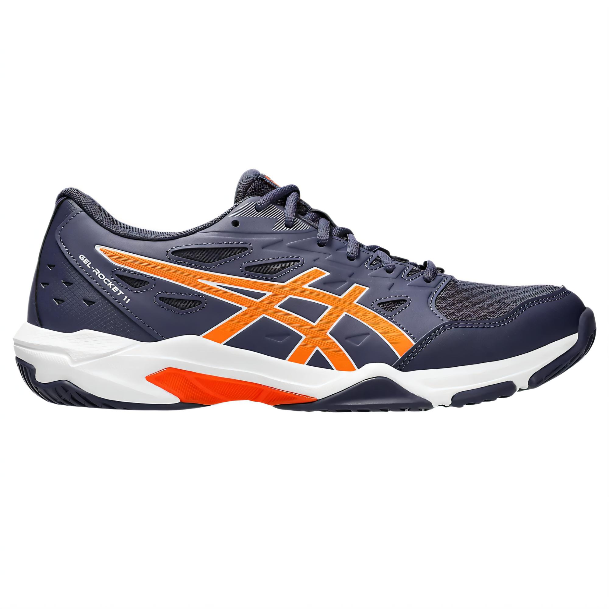 ASICS Gel Rocket 11 Indigo Fog Nova Orange