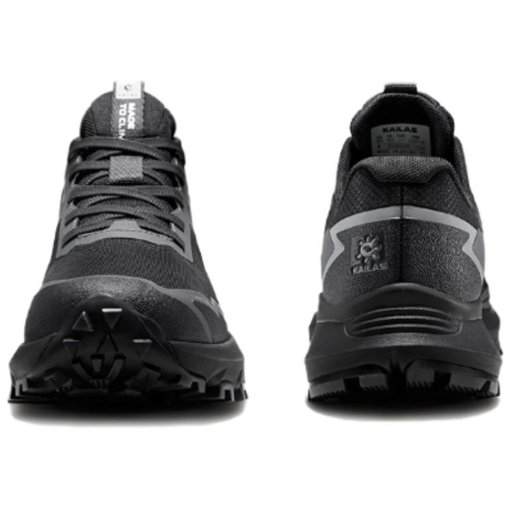 KAILAS Brackish Green Slip Resistant Abrasion Resistant Balance Low top Hiking Shoes Men’s Ink Black