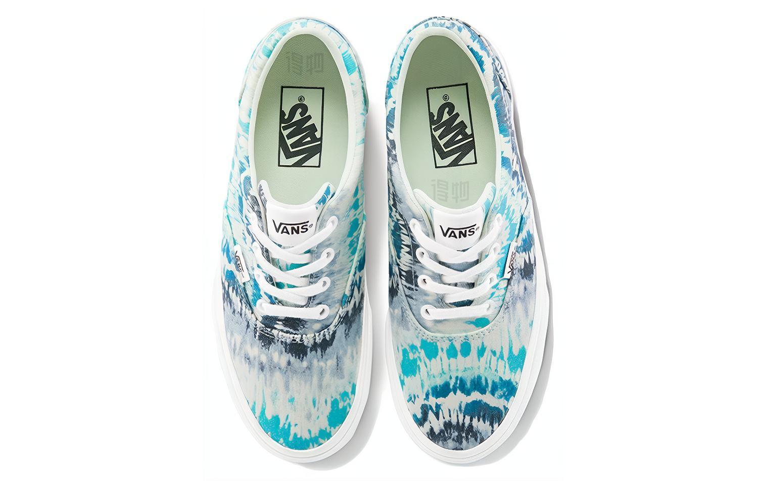 Женские кеды Vans (синий тай-дай) — фото 3
