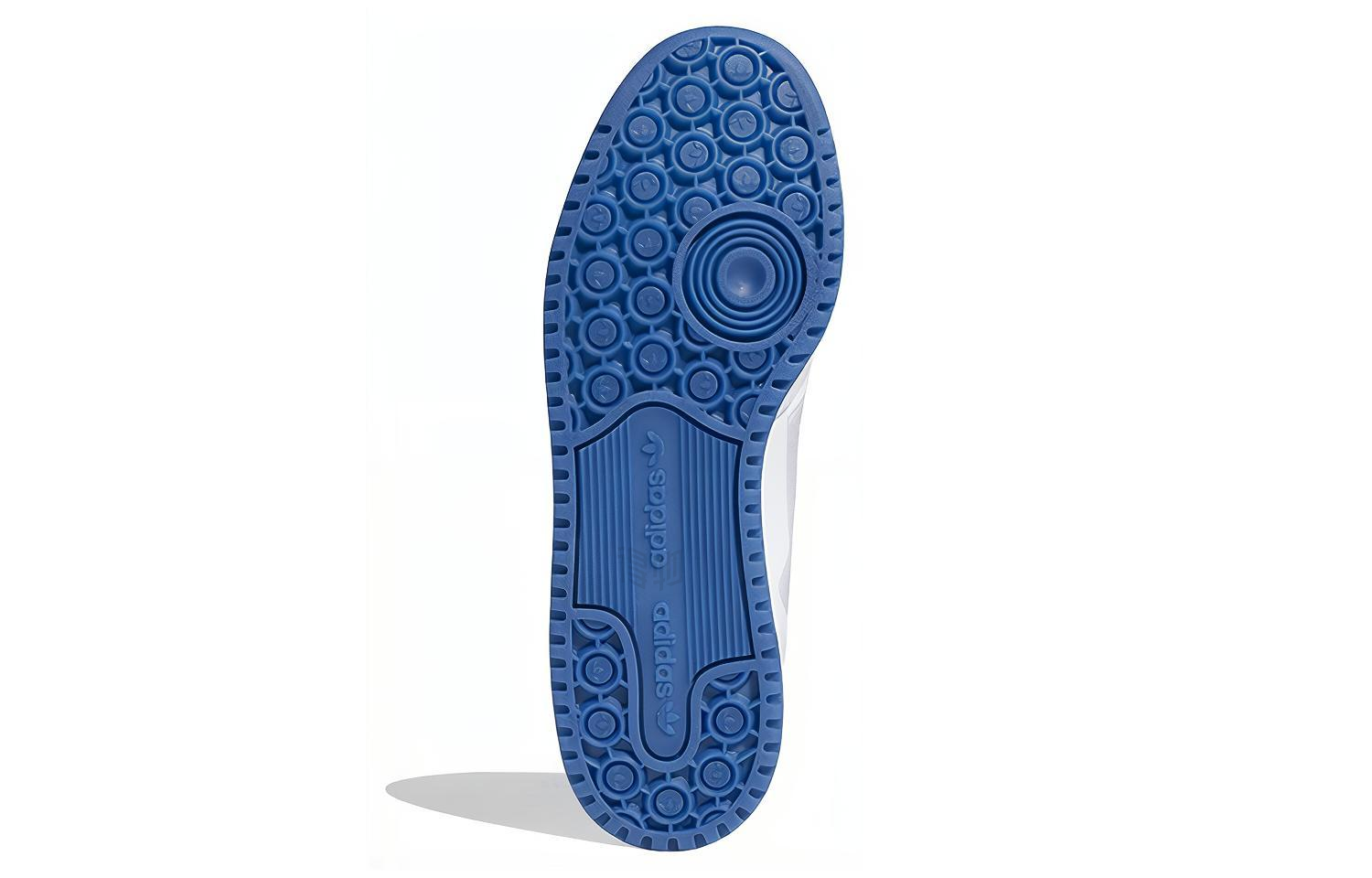 Кеды adidas originals FORUM Low TT (бело-синий) — Белый / синий — фото 6