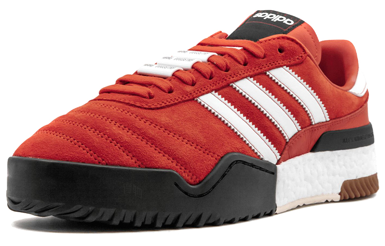 Кеды alexander wang x adidas originals Turnout Bball Soccer Bold Orange (оранжево-белые) — фото 2