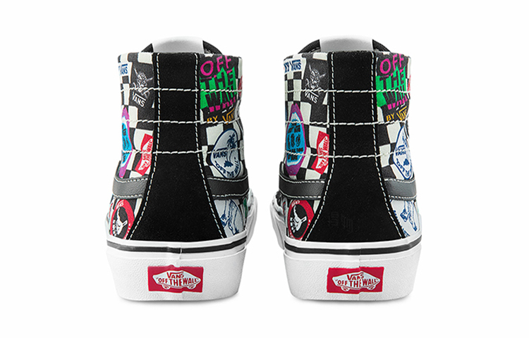 Кеды Vans SK8 Высокие (черные) — фото 4