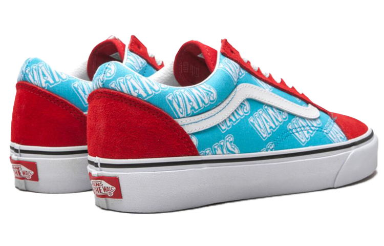 Кеды Vans Old Skool Retro Mart (красно-синие) — фото 3
