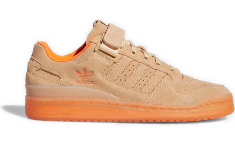 Кроссовки adidas originals FORUM Low (ярко-оранжевые) — Оранжевый — фото 2