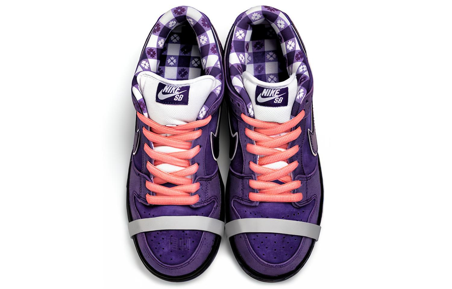 Кеды Nike x Concepts Dunk SB Purple Lobster OG (фиолетовые) — Фиолетовый — фото 5