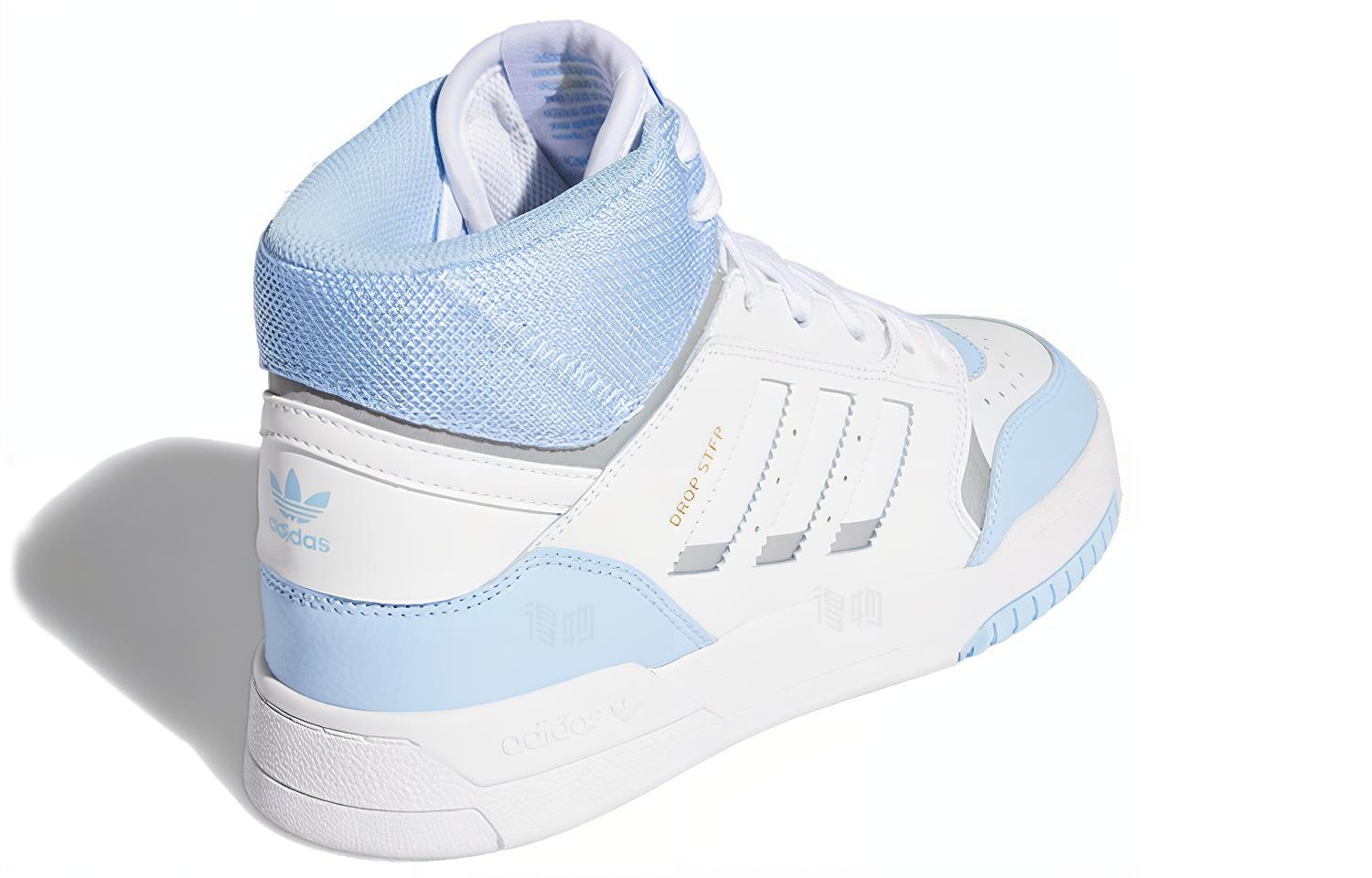 Женские кеды adidas originals (сине-белые) — фото 4
