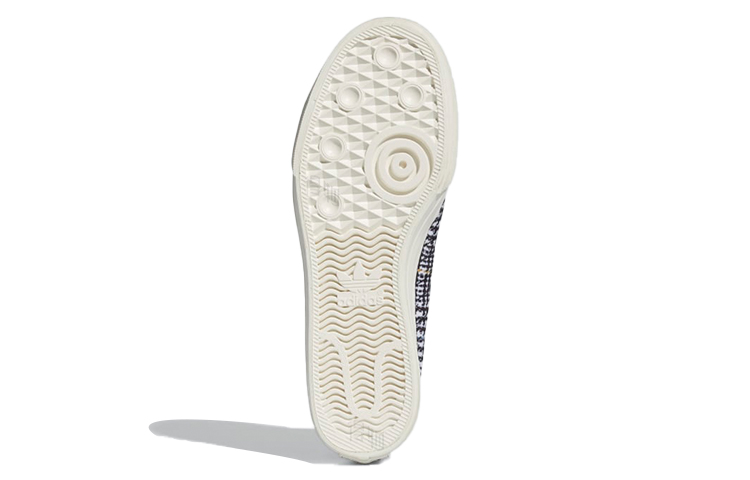Кеды adidas originals NIZZA Rf (сине-коричневые) — фото 6