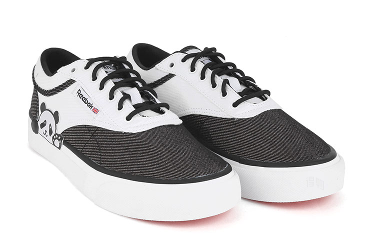 Кеды Reebok Club C (черно-белые) — фото 3