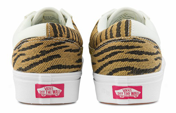 Кеды Vans Old Skool (белые с леопардовым) — фото 5