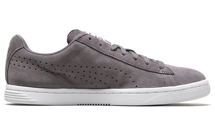 Кеды PUMA Court Star Suede (серо-белые) — Серыйбелый — фото 2