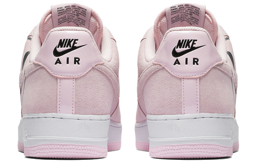 Кеды Nike Air Force 1 Have A Nike Day Smiley Face OG (розовые) — Розовый / белый — фото 5