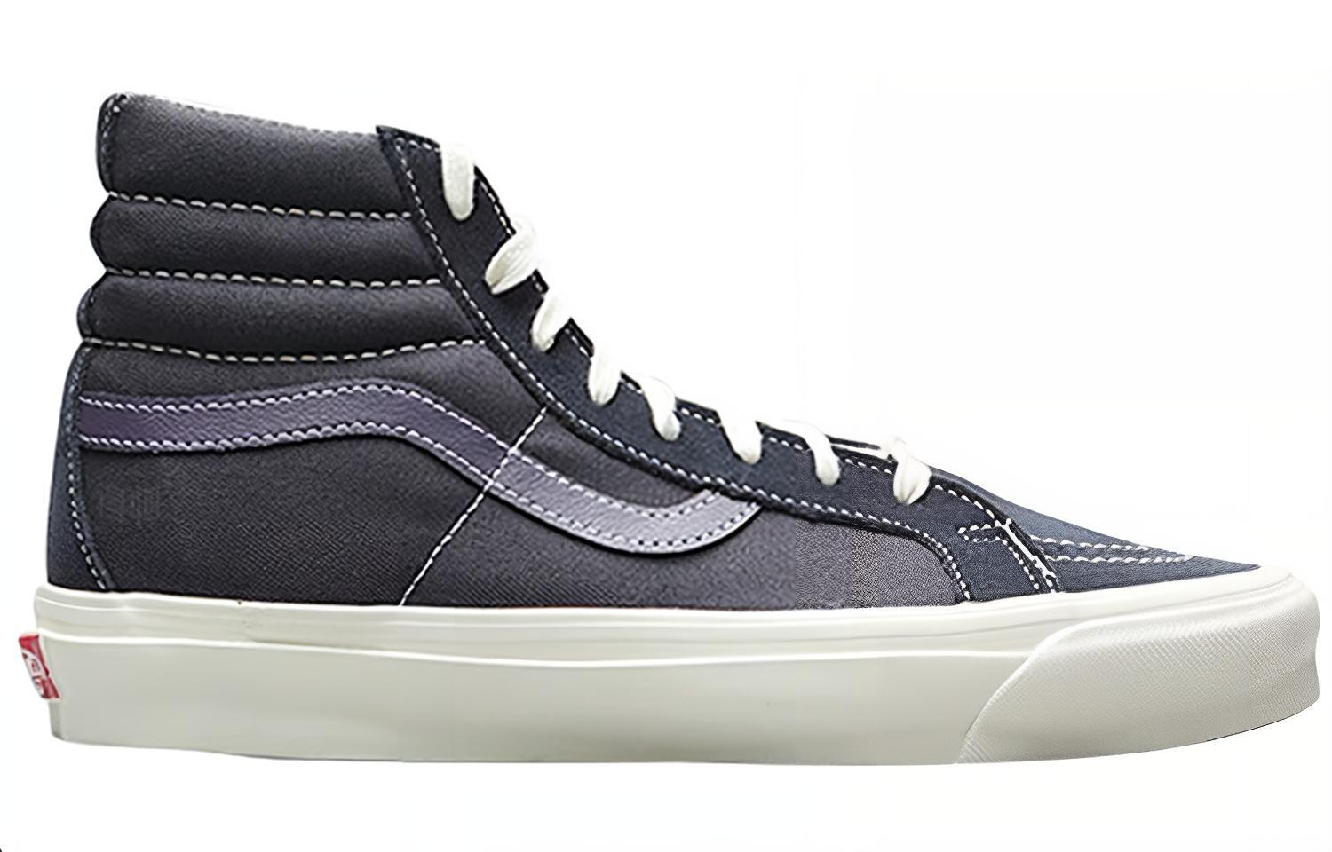 Кеды Vans SK8 (темно-фиолетовые) — Тёмно-фиолетовый — фото 2