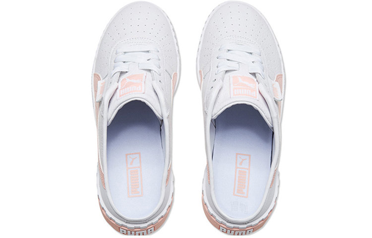 Женские сабо PUMA Cali Lo Slip On Mule (розово-белые) — фото 4